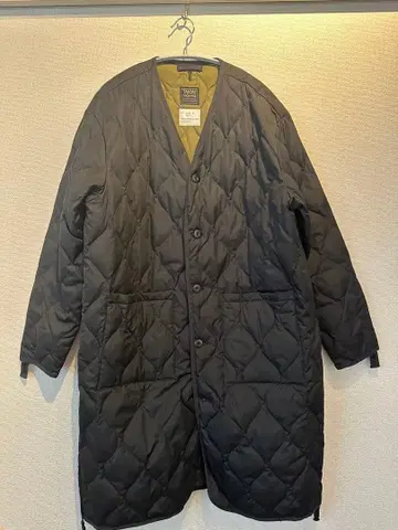 TAION 퀼팅 롱 다운 코트 (L)