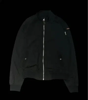 Schott 블랙 MA-1 자켓