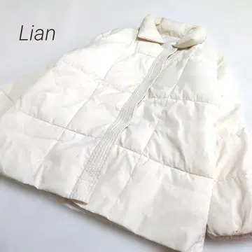 Lian 리안 아이보리 계열 오버 다운 자켓 루즈핏