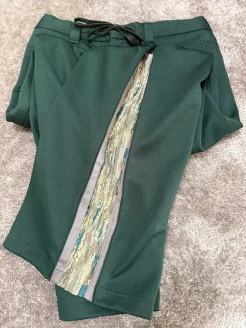 HARE 하레 2WAY 사이드 슬릿 팬츠 그린