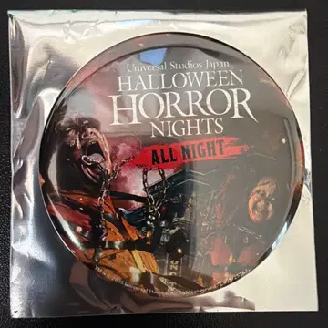 USJ 할로윈 올 나이트 호러 나이트 캔뱃지 2종