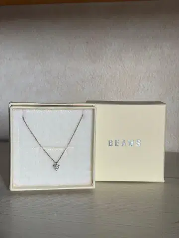 BEAMS 실버 925 목걸이