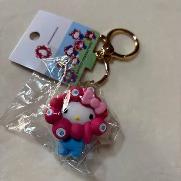 간사이 만박 2025 헬로키티 미야쿠미야쿠 산리오 마스코트 키링