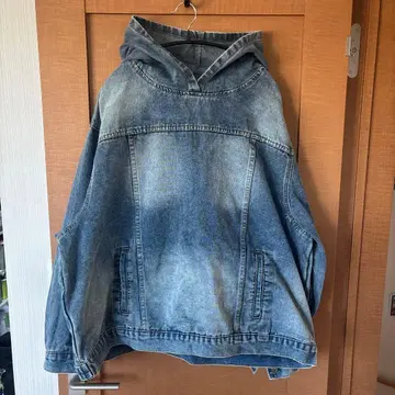 데님 오버 사이즈 풀오버