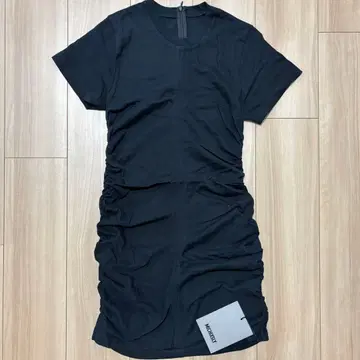 MICHI x SLY 사이드 개더 숏 원피스