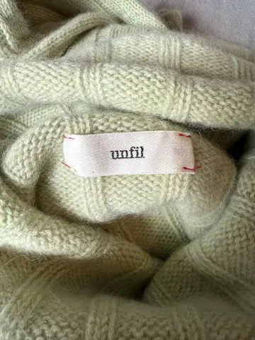 unfil 앙필 알파카 100% 터틀넥