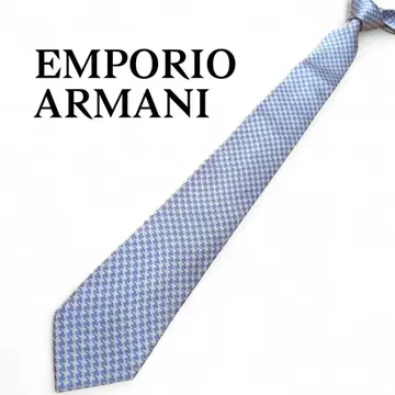 EMPORIO ARMANI 아르마니 실크 넥타이 스카이블루