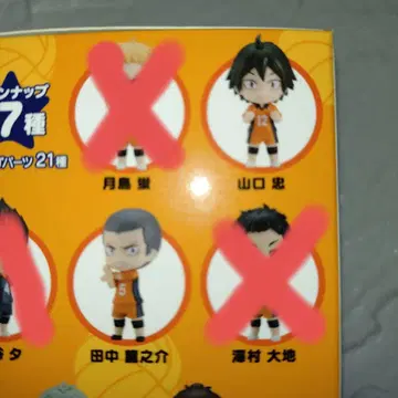 하이큐!! 넨도로이드 서프라이즈 카라스노 편 5체 묶음 판매