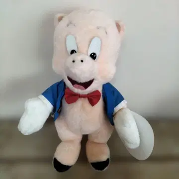 포키 피그 봉제 인형 루니툰 빈티지 세키구치 일본제