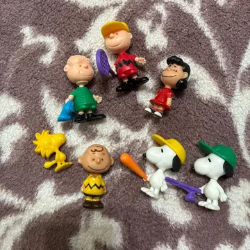 스누피 피규어 세트 약 5cm