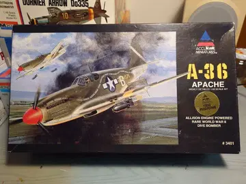 Accurate miniature A-36 Apache 1/48