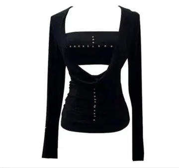 ROSSER TOP DRAPE SET y2k 갸루