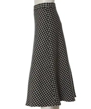 INED의 글렌체크 플레어 스커트 (사이즈 11호)