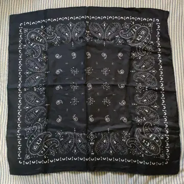 manipuri 실크 반다나 스카프