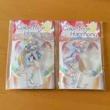 후와와 모코코 후와모코 아크릴 스탠드 Color Rise Harmony