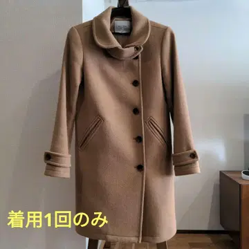 URBAN RESEARCH DOORS 베이지 롱 코트