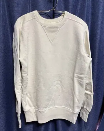 Warehouse 웨어하우스 맨투맨 크림 lot.404