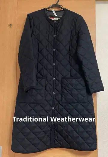 트래디셔널 웨더 울 ARKLEY LONG 네이비 34 새상품급