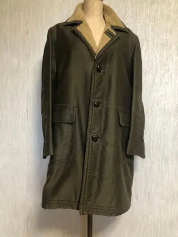 올리브색 코튼 자켓