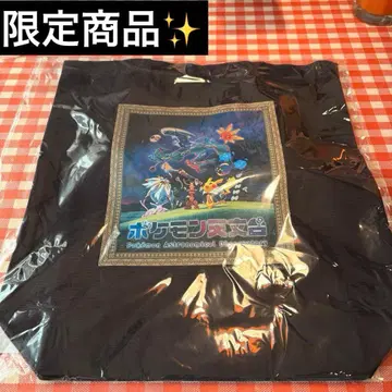 포켓몬 천문대 한정판 토트백 메인 패턴 pokemon limited