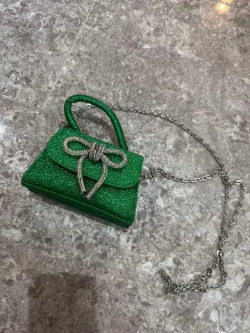 그린 글리터 숄더백 파티 선착순 미사용 새상품