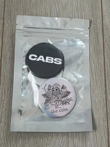the cabs 캔뱃지 세트