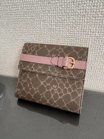 [ 재가격 인하 ] NINA RICCI 지갑 브라운/핑크