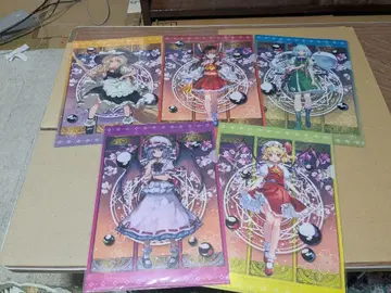 동방 스펠버블 A4 클리어 파일 5장 세트