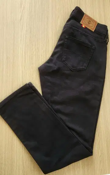 CIMARRON SN 콜라보 블랙 스키니 팬츠