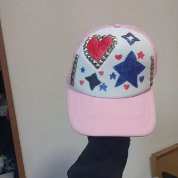 자작 y2k 메쉬 캡