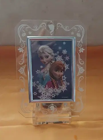 겨울왕국 아크릴 사진 액자 오르골 포함