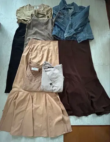 여성용 묶음 판매 가을 옷 묶음 판매 8세트 코디 판매