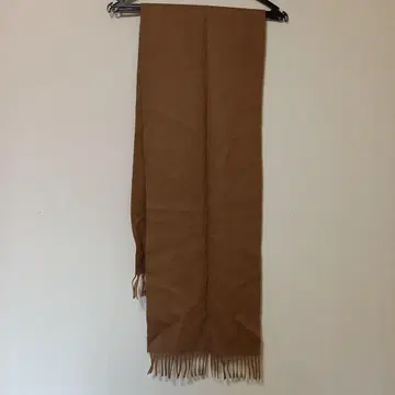 ANTONIO FUSCO 100% 캐시미어 머플러 브라운