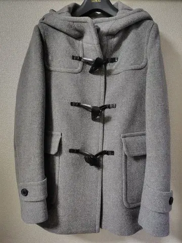 투모로우랜드 맥피 더플 코트 그레이 34