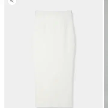 Pencil knit skirt 화이트