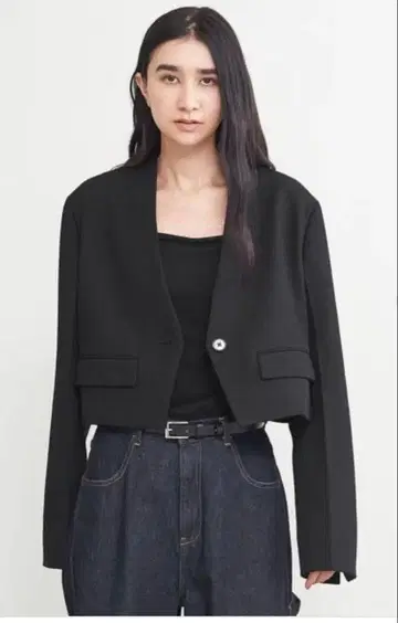 AEWEN MATOPH 숏 트위드 자켓 36