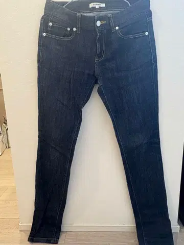 Tommy 스키니 데님 다크 블루