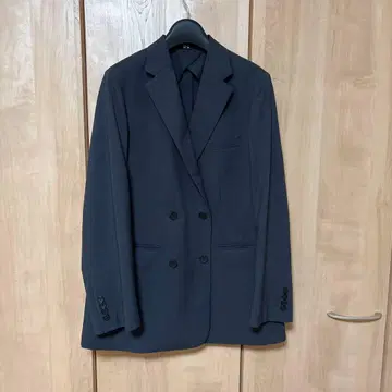 UNIQLO C 칸도 더블 자켓 다크 그레이 L 사이즈