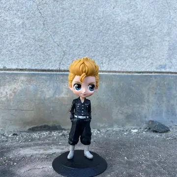 피규어 금발 캐릭터 약 10cm