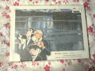 명탐정 코난 경찰학교조 런던 내셔널 갤러리 캔버스 아트