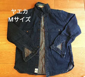 YAECA 인디고 데님 셔츠 M