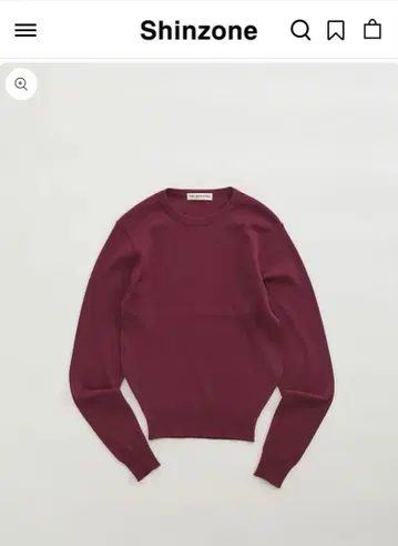 [ THE SHINZONE ] EVERYDAY KNIT 긴팔 니트 스웨터