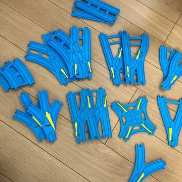 프라레일 레일 부품 세트 파랑