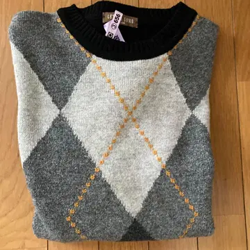 남성용 니트 스웨터 사이즈 46 [ LETIZIA UOMO ]