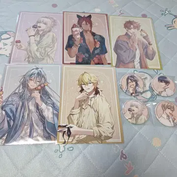 오토메이트 x 비즈로그 with sweets 브로마이드 캔뱃지