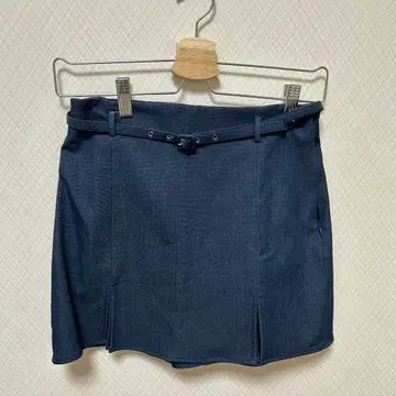 ZARA 슬릿&벨트 스코트 미니 스커트 치마바지 숏팬츠