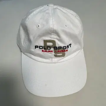 90s POLO SPORT 캡 화이트