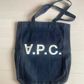 A.P.C. 데님 토트백