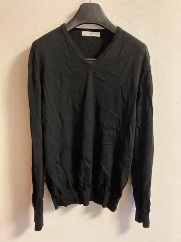 에디피스 블랙 니트 스웨터 L