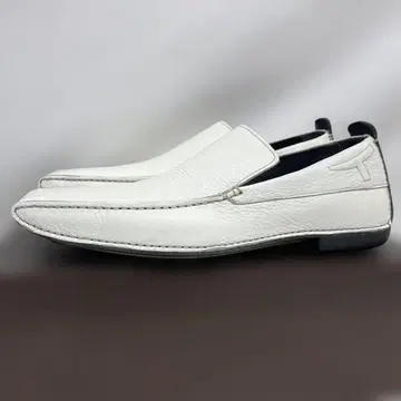 아테스토니 모카신 드라이빙 슈즈 로퍼 화이트 6